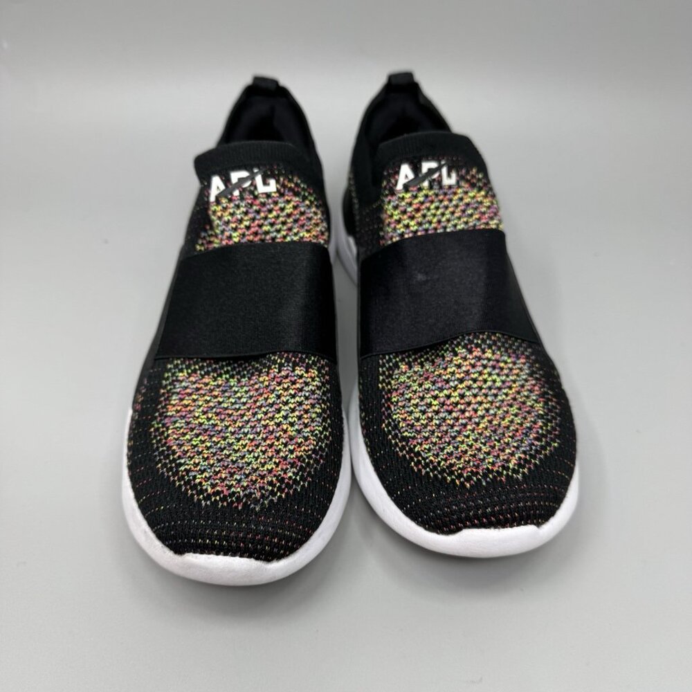 APL Women's techloom bliss black rose gold white size 7 - Picture 5 of 8